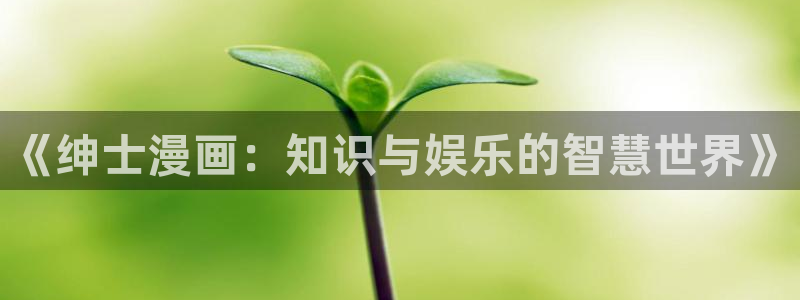 omofunv：《绅士漫画：知识与娱乐的智慧世界》