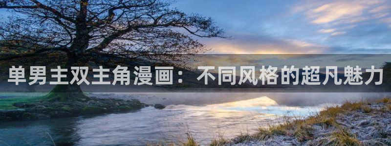 omofun下载官方正版网站：单男主双主角漫画：不同风格的超凡魅力